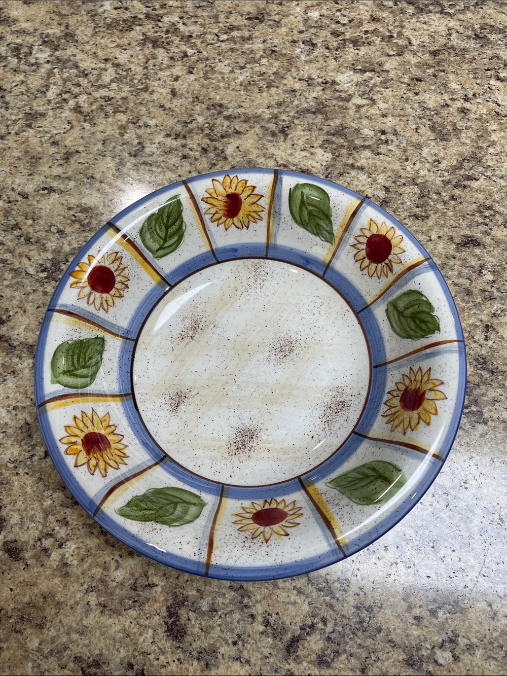 American Atelier Rooster Bowl . #5242. Hand Painted. *GUC